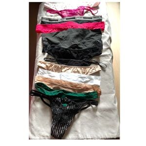 LOT OF TWELVE BEST PICK THONGS & G STRINGS EUC AND SOME NEW